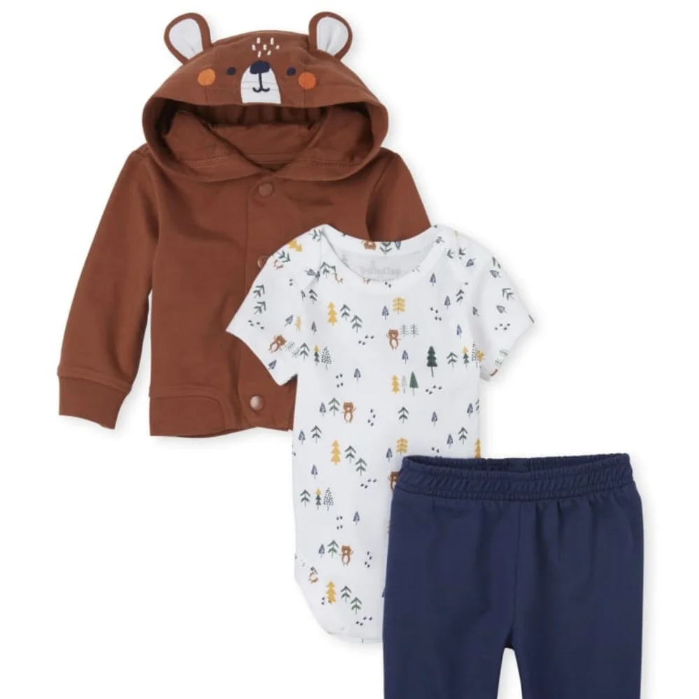 NWT Children's Place 3-Piece Bear Set